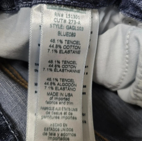 Good American - Good Legs High Rise Jeans in Blue089 Sz14/32 - Picture 11 of 16